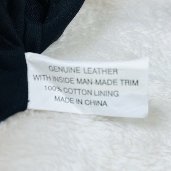 Vintage Tignanello Cargo Hobo Shoulder Bag Pebbled Leather Canvas Strap Tan Nude - Picture 9 of 15